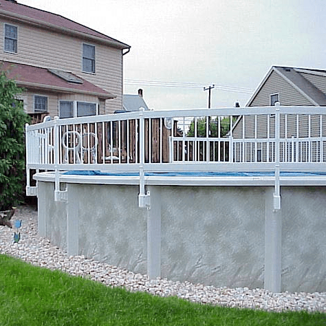 Above ground on sale pool fence