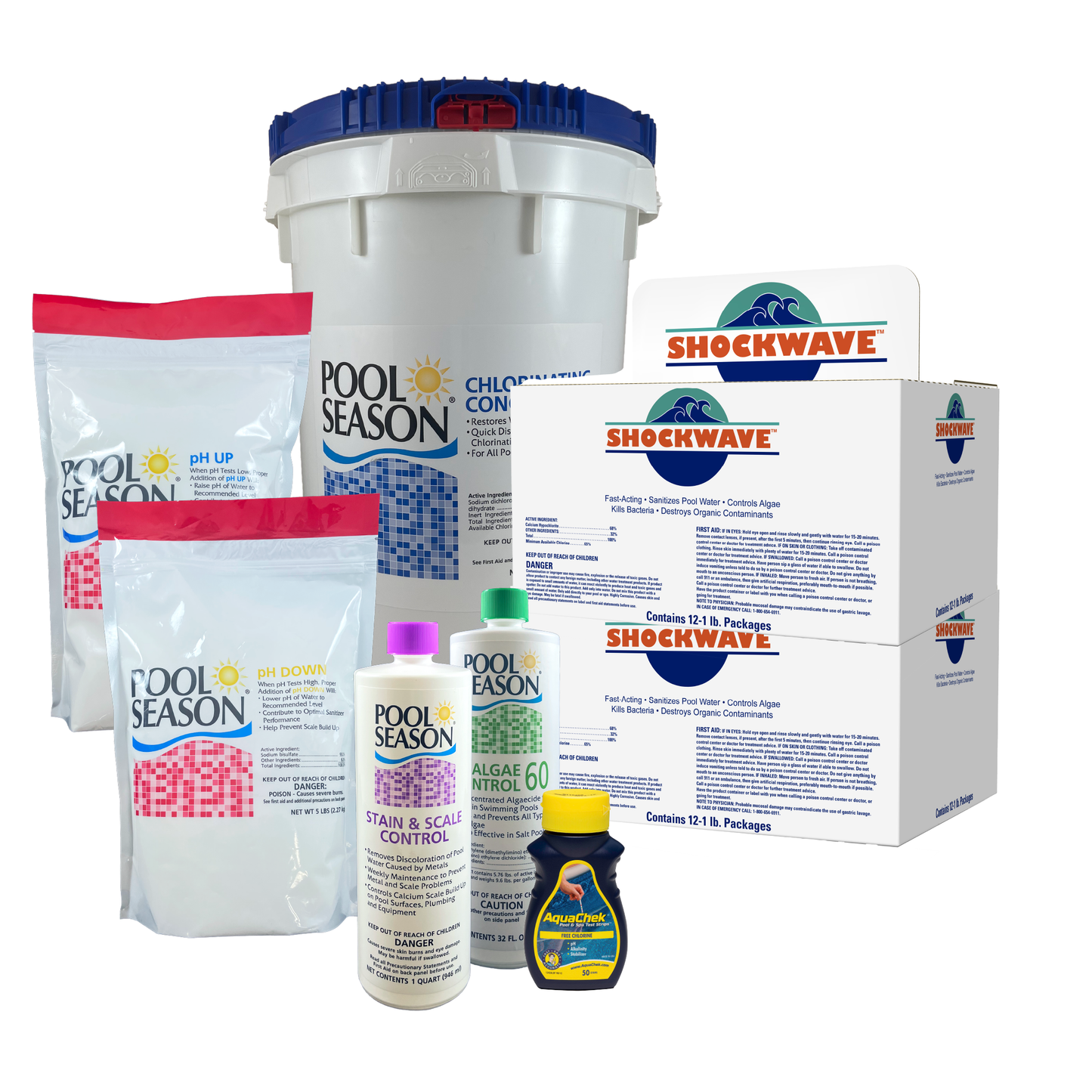 Pool Season Large Chemical Kit