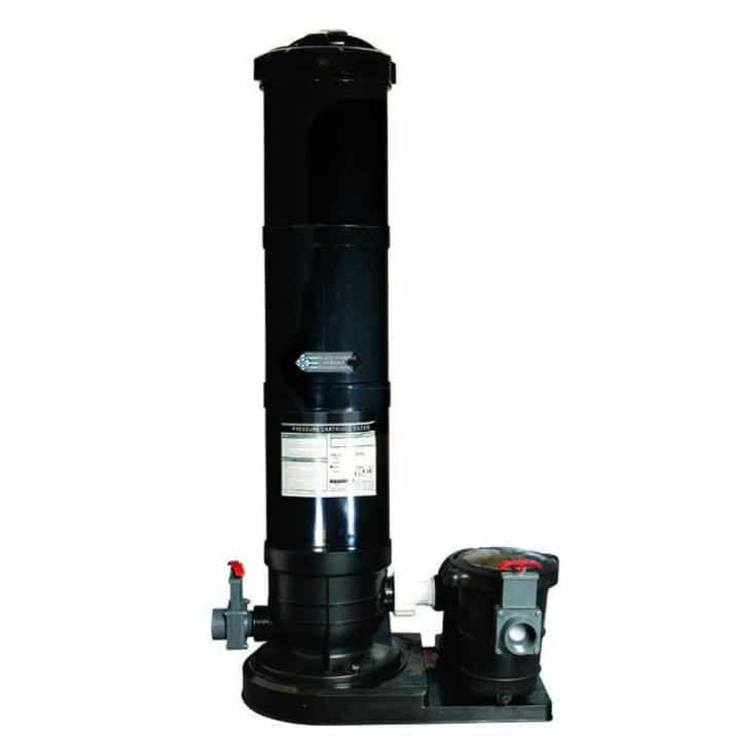 180 Sq. Ft. Blue Torrent Black Diamond Cartridge Filter System with 2 Speed 1.5 HP Energy Saver Pump