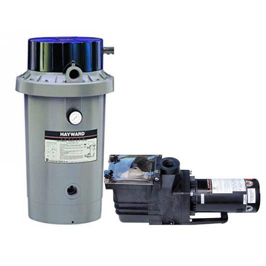 Perflex EC 65  Filter System with 1.5 HP Hydro Super Flo Pump  Inground Pools