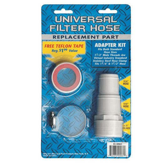 Swimming Pool Filter Hose Adapter Kit