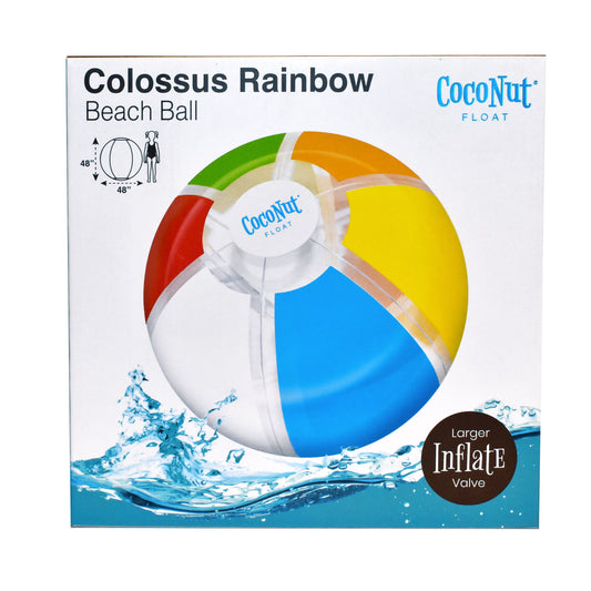 48" Colossus Rainbow Beach Ball