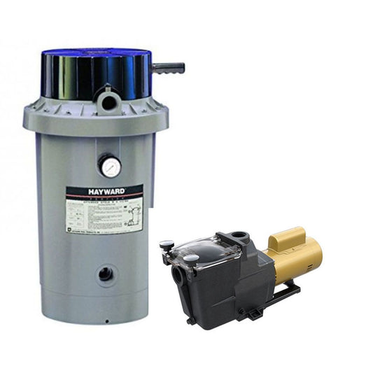 Perflex EC 65  Filter System with 1 HP  SuperPump - Inground Pool