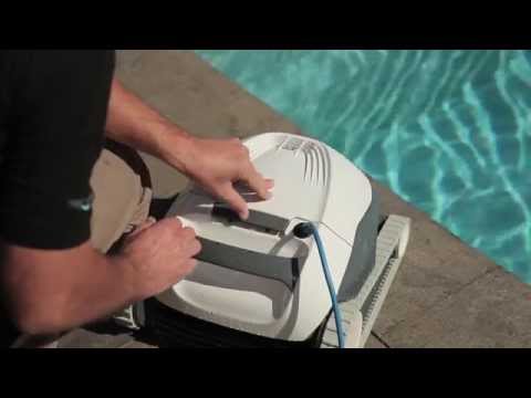 Dolphin E10 Above Ground Robotic Swimming Pool Cleaner w/ 40' Cord